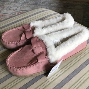 Pink mocassin